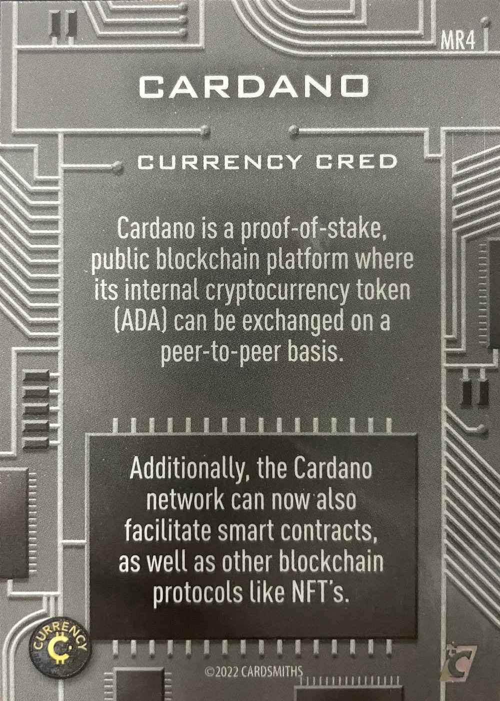 Cardano (Crystal Sparkle) card back