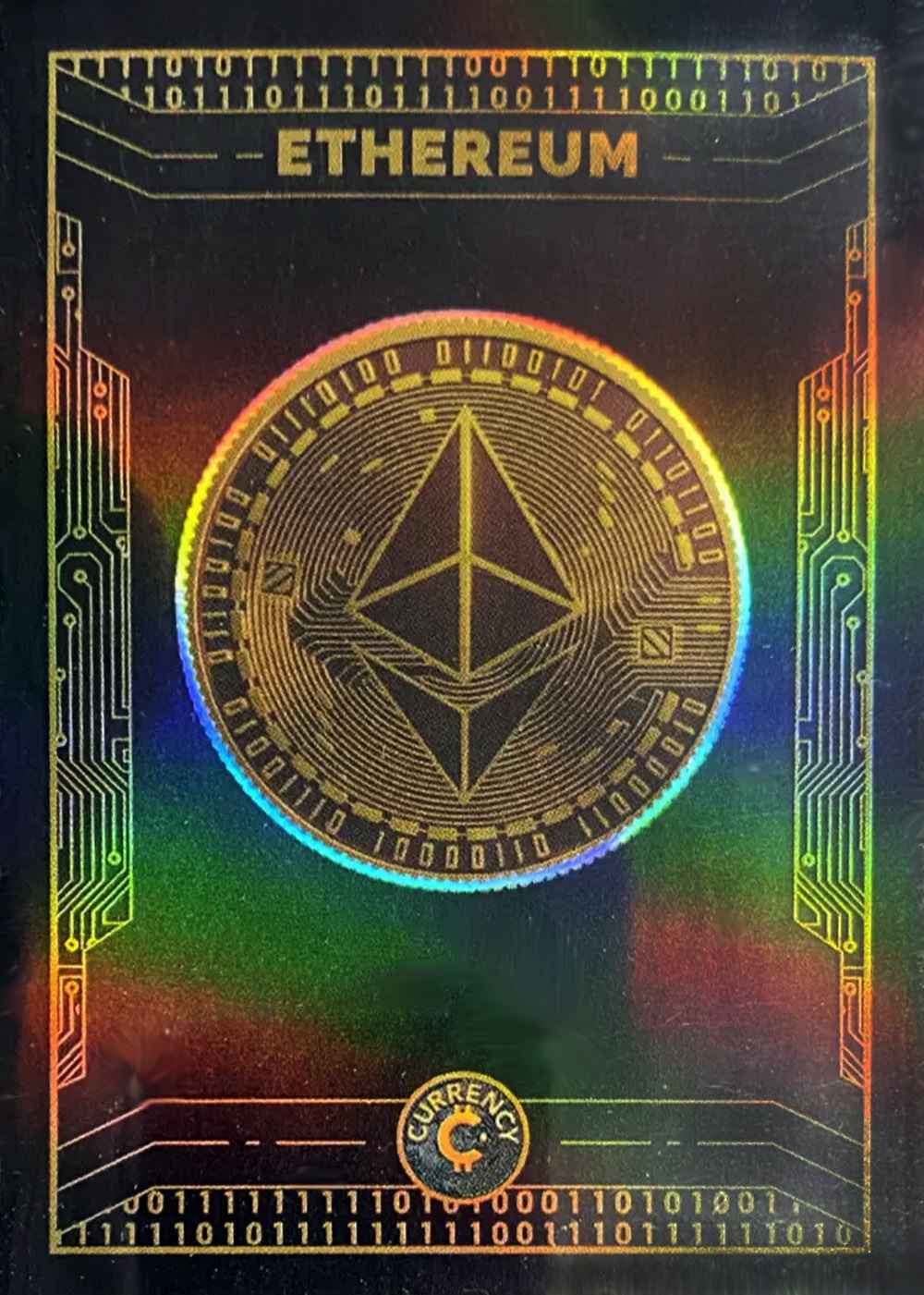 Ethereum card front