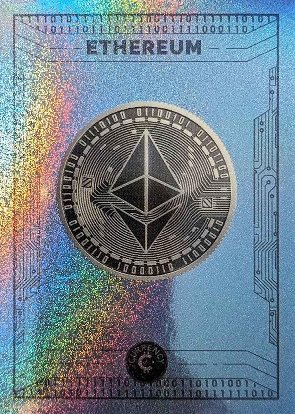 Ethereum card front