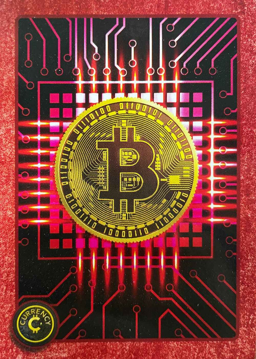 Bitcoin card front