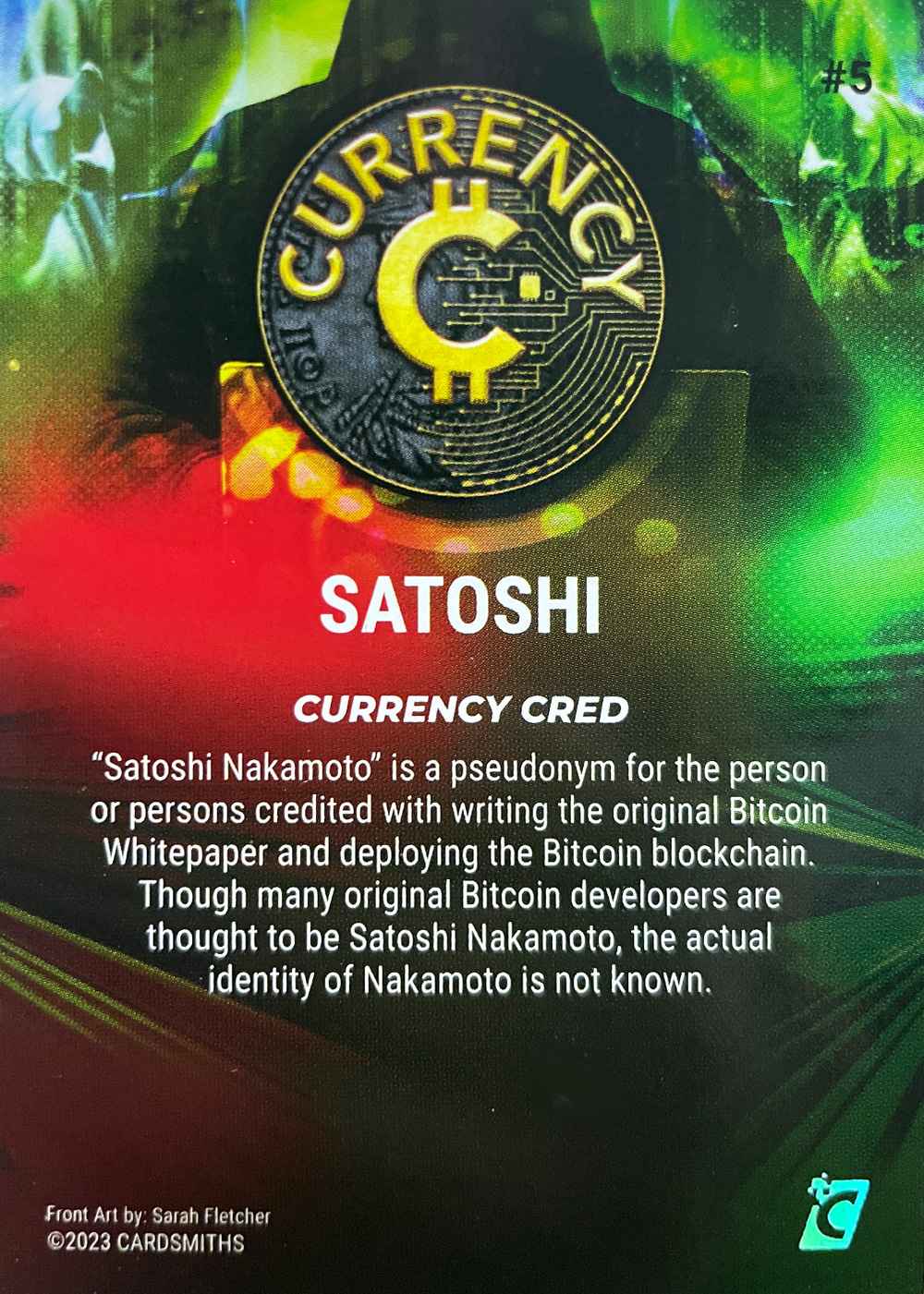 Satoshi (Base) card back