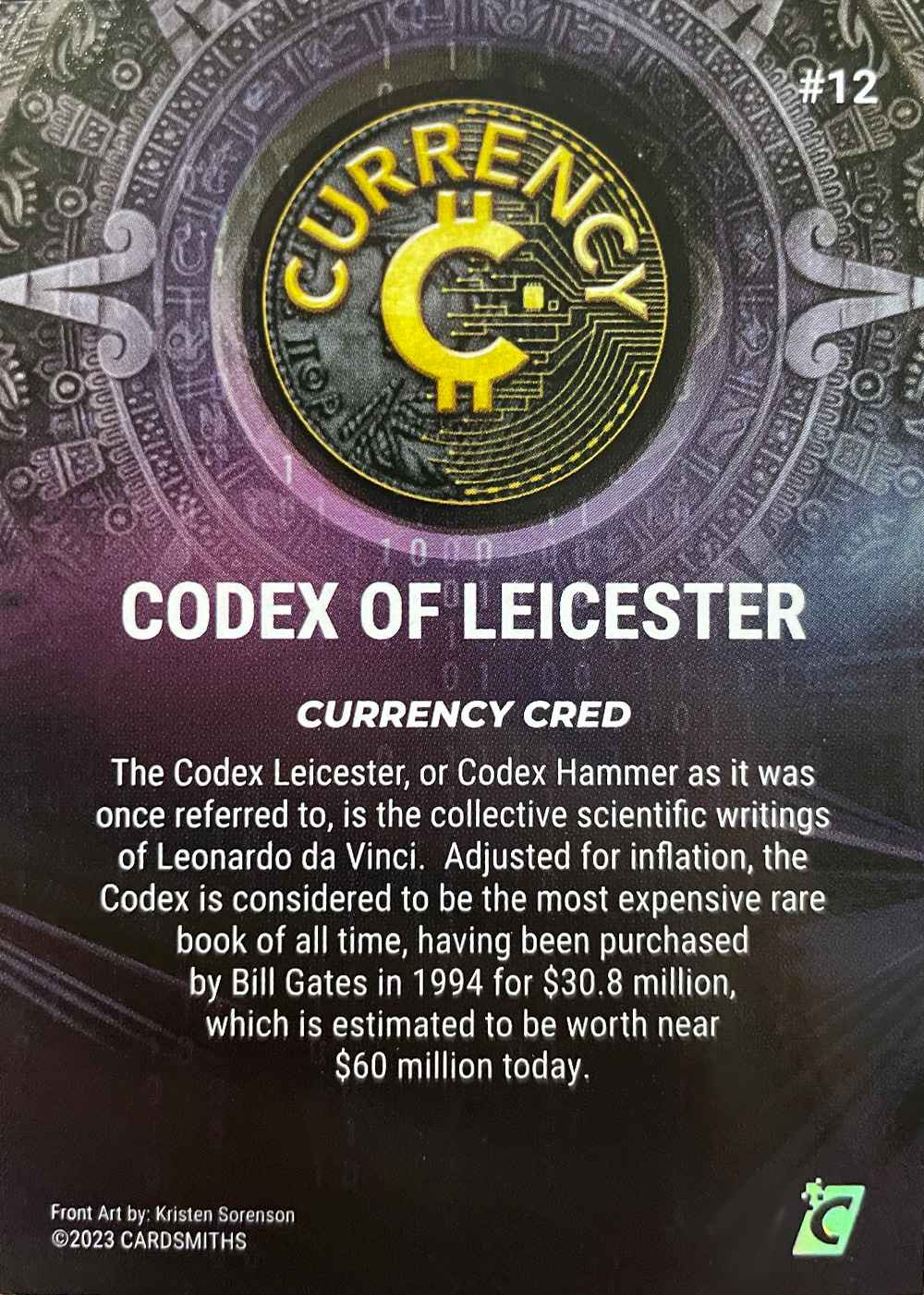 Codex of Leicester (Base) card back