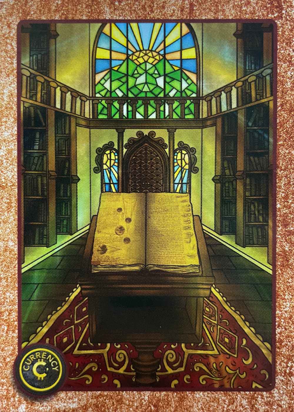 Codex of Leicester card front