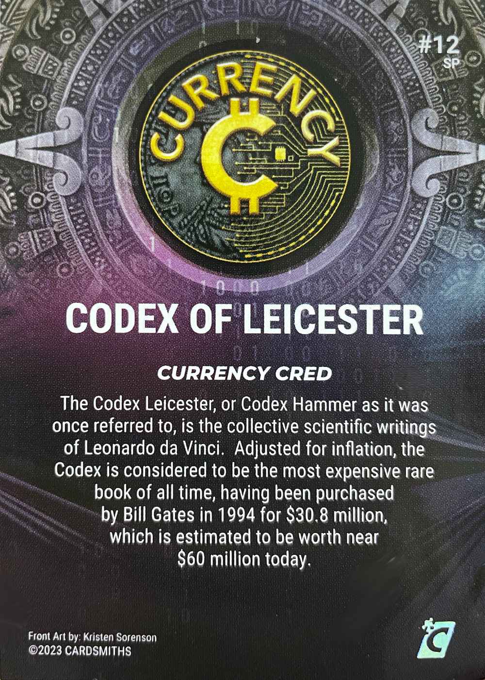 Codex of Leicester (Base) card back