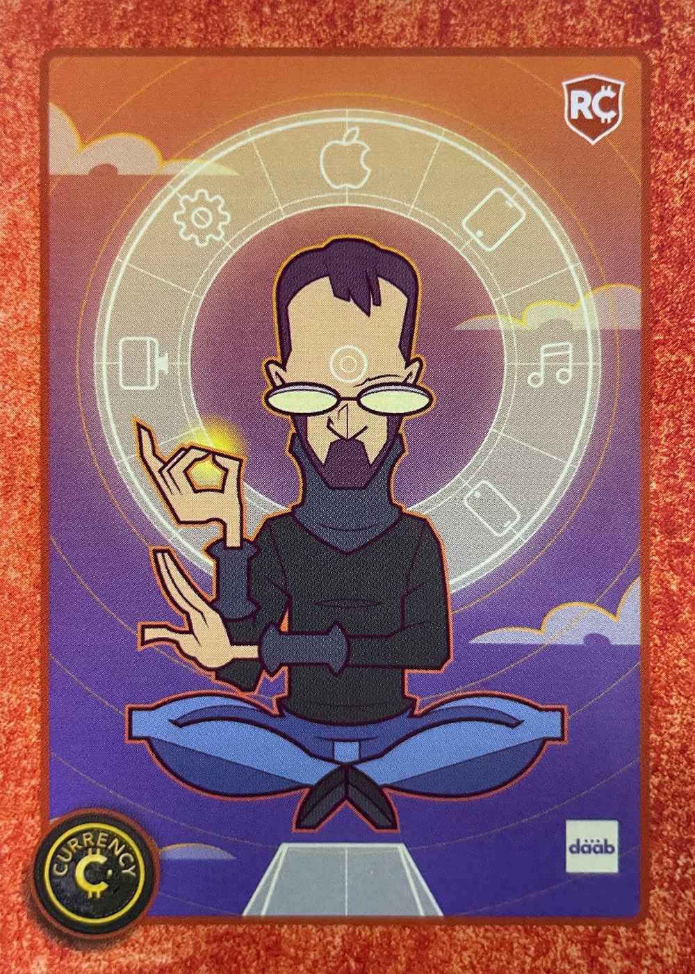 Steve Jobs RC card front