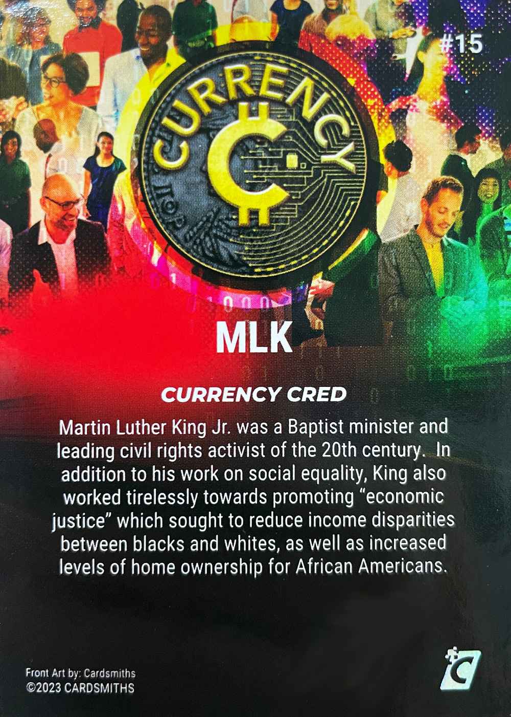 MLK RC (Base) card back