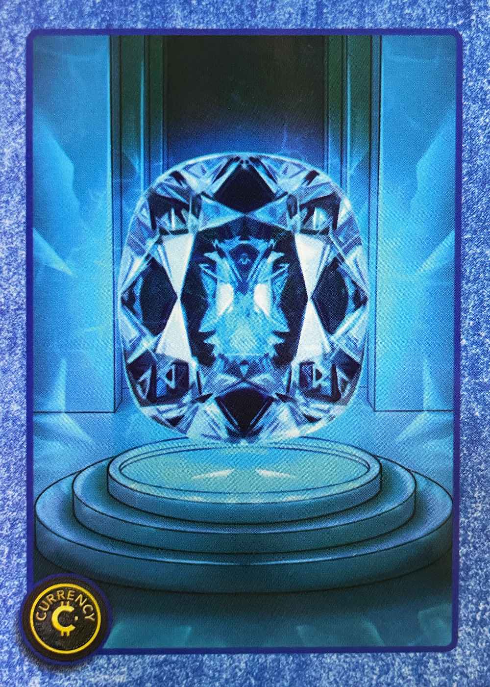 Blue Diamond card front