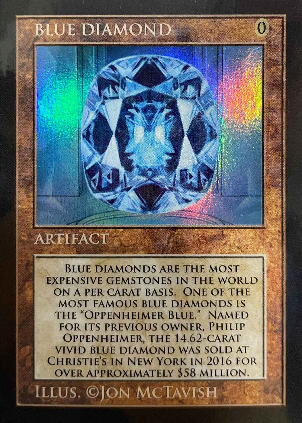 Blue Diamond (Rainbow Holofoil) thumbnail