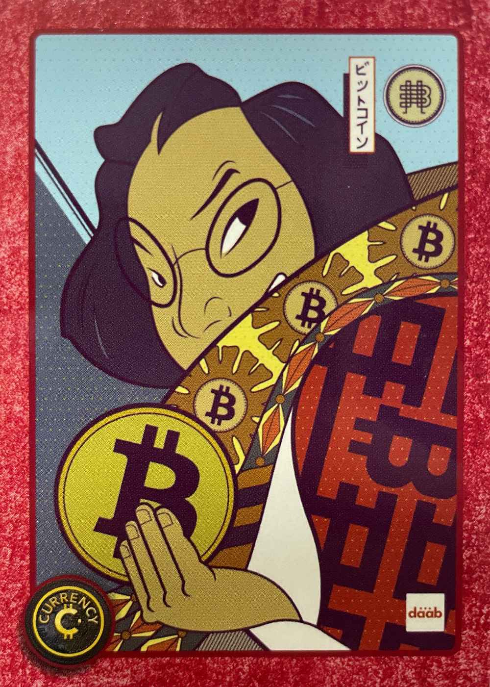 Satoshi card front
