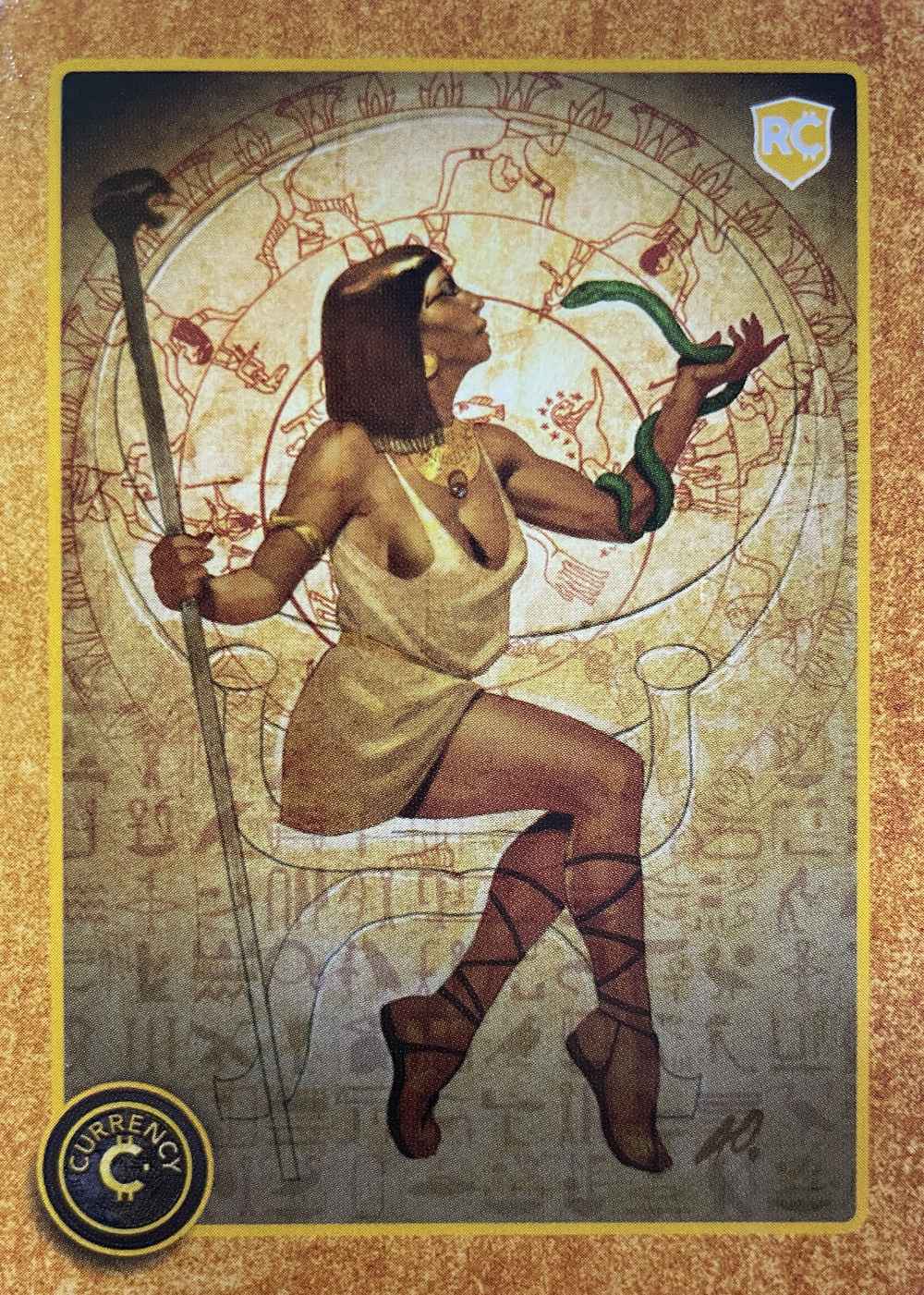 Cleopatra RC card front
