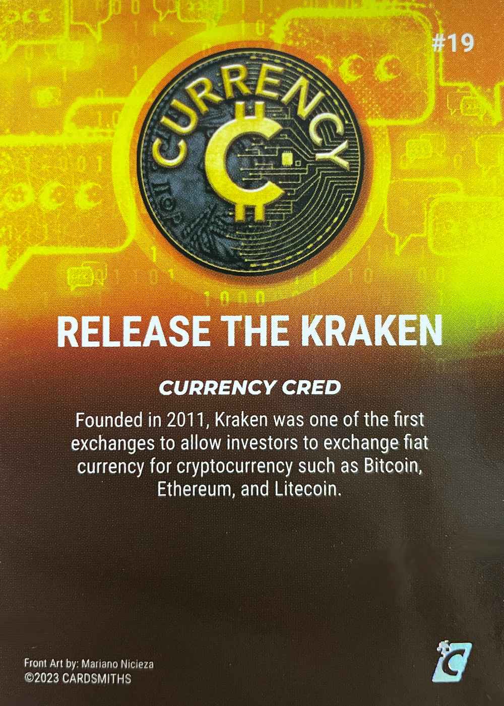 Release the Kraken (Base) card back