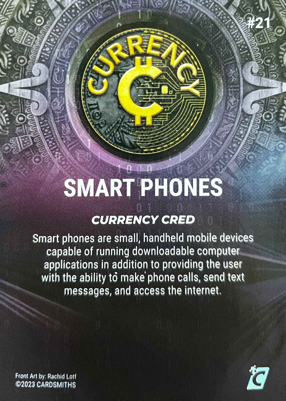 Smart Phones (Base) card back