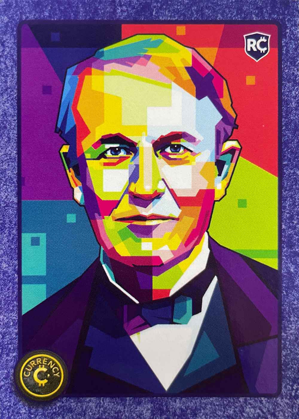 Thomas Edison RC card front