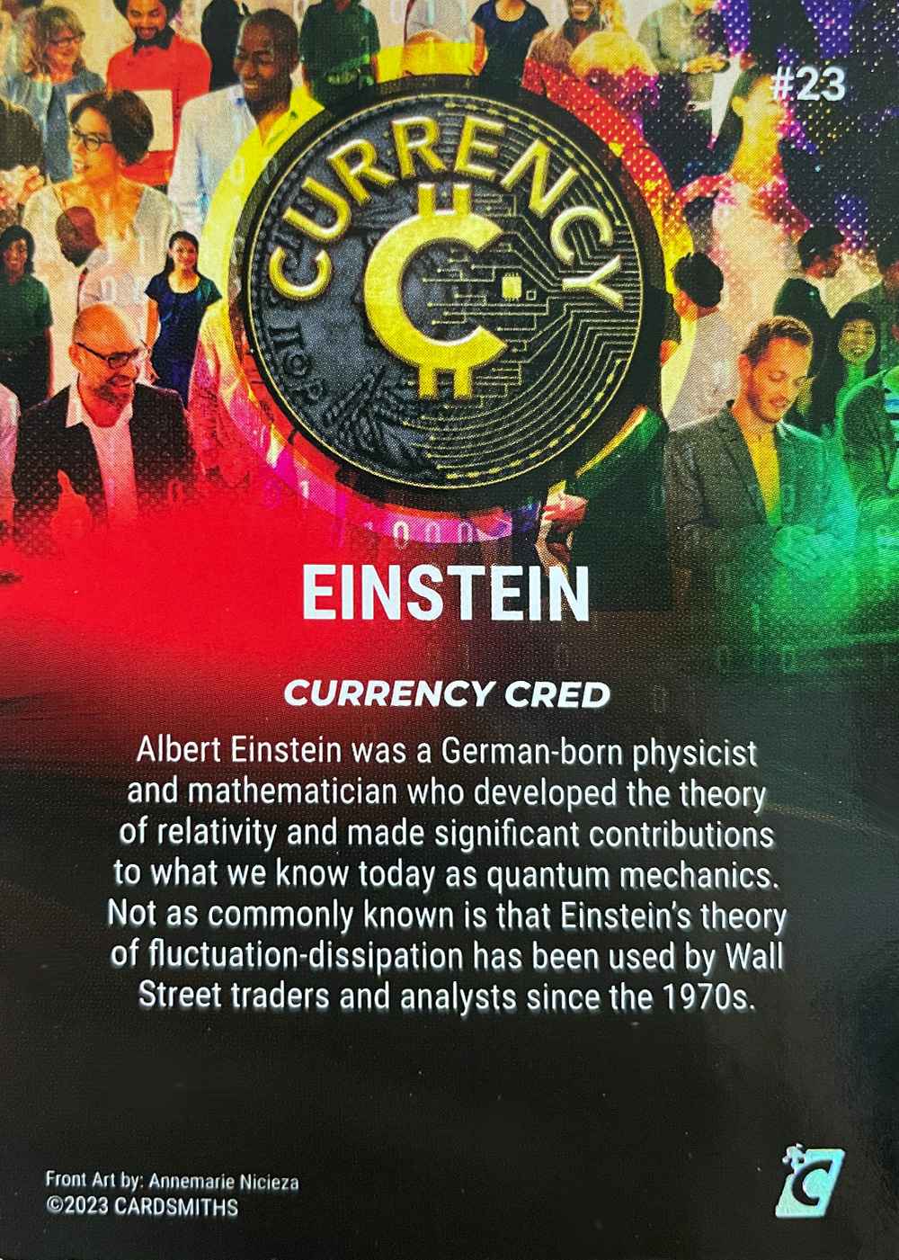 Einstein RC (Base) card back