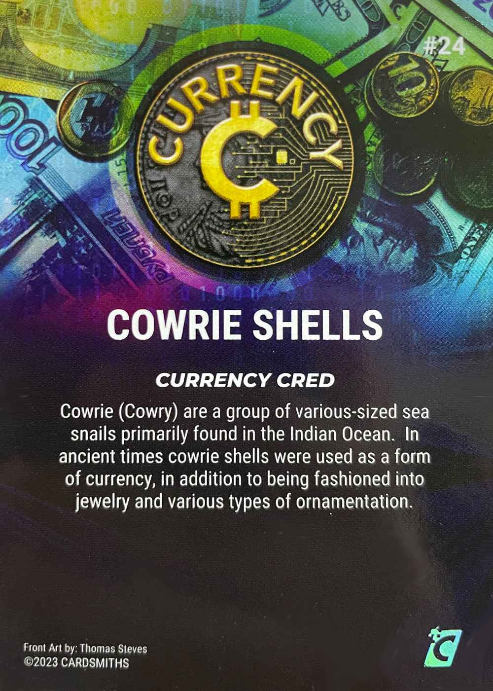Cowrie Shells (Base) card back