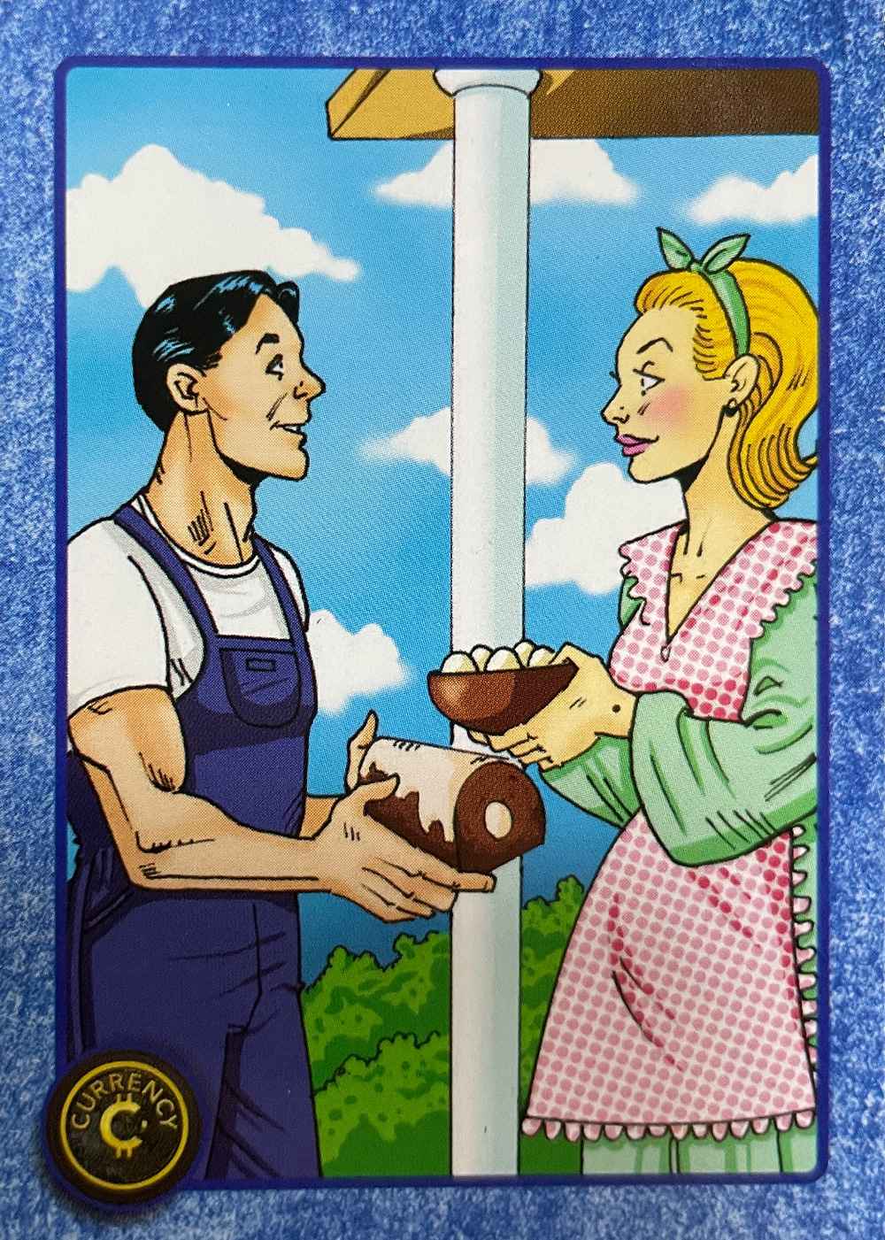 Barter card front