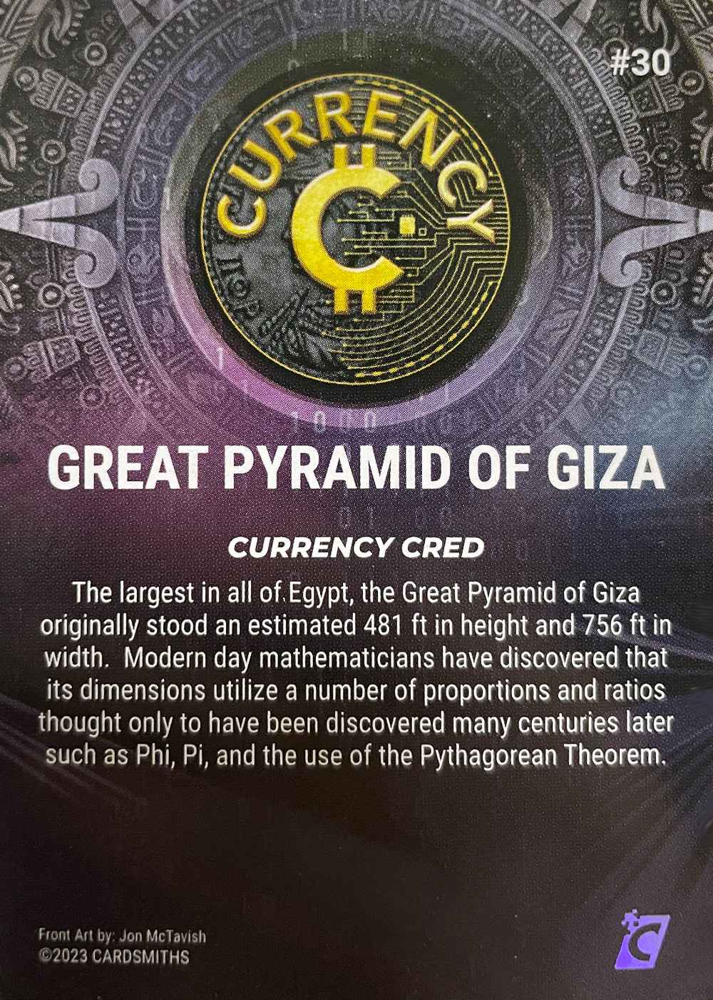 Great Pyramid of Giza (Base) card back