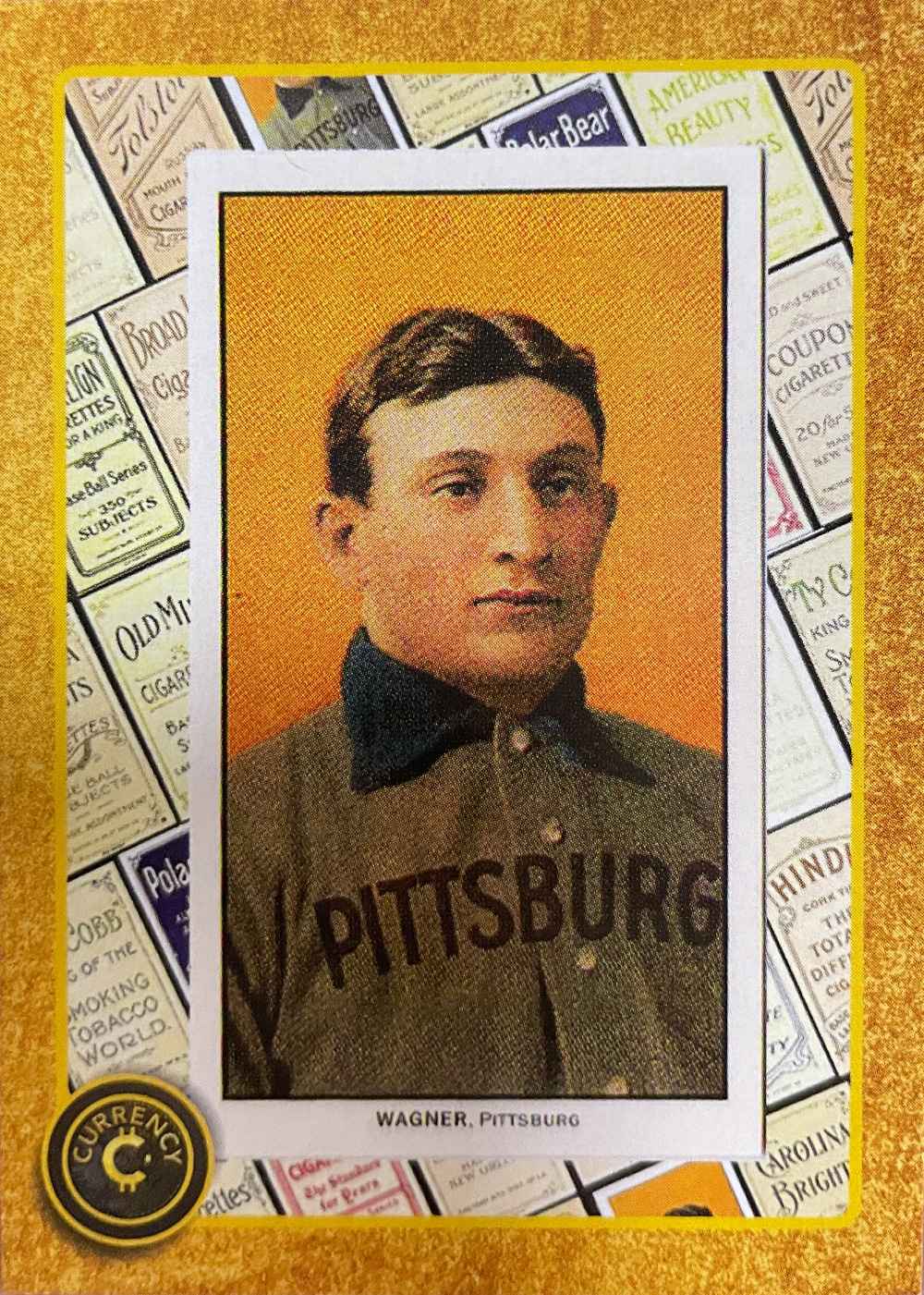 Honus Wagner card front