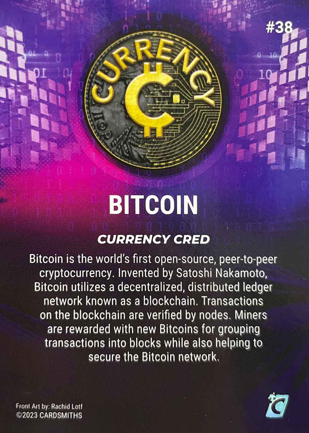 Bitcoin (Base) card back