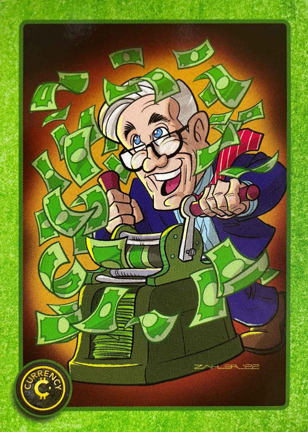 Money Printer Go Brrr card front