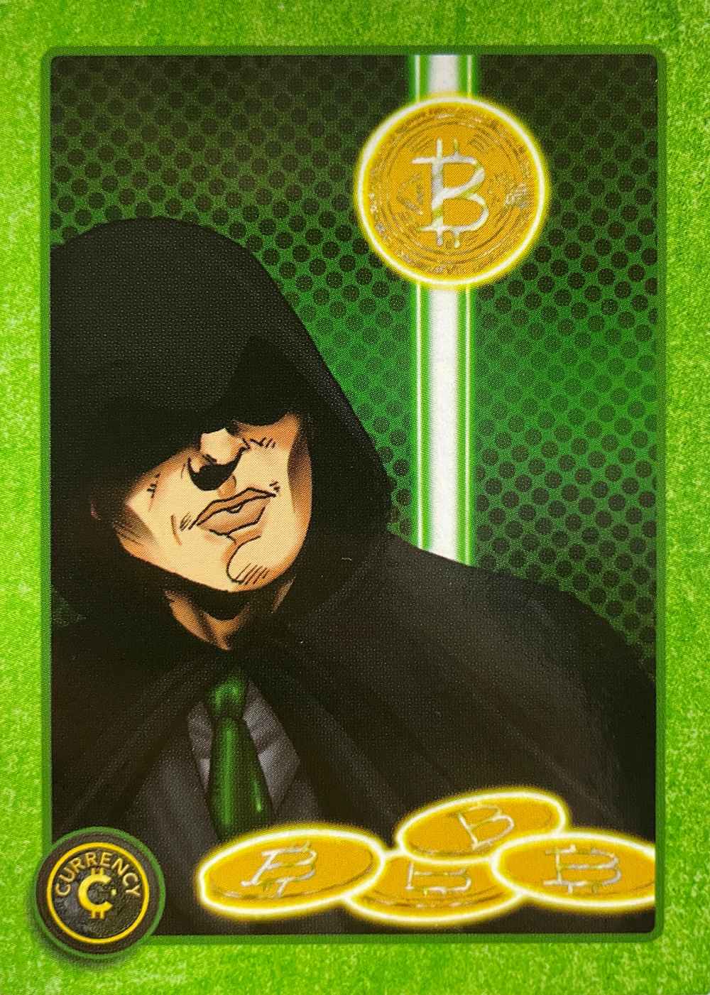 Satoshi card front