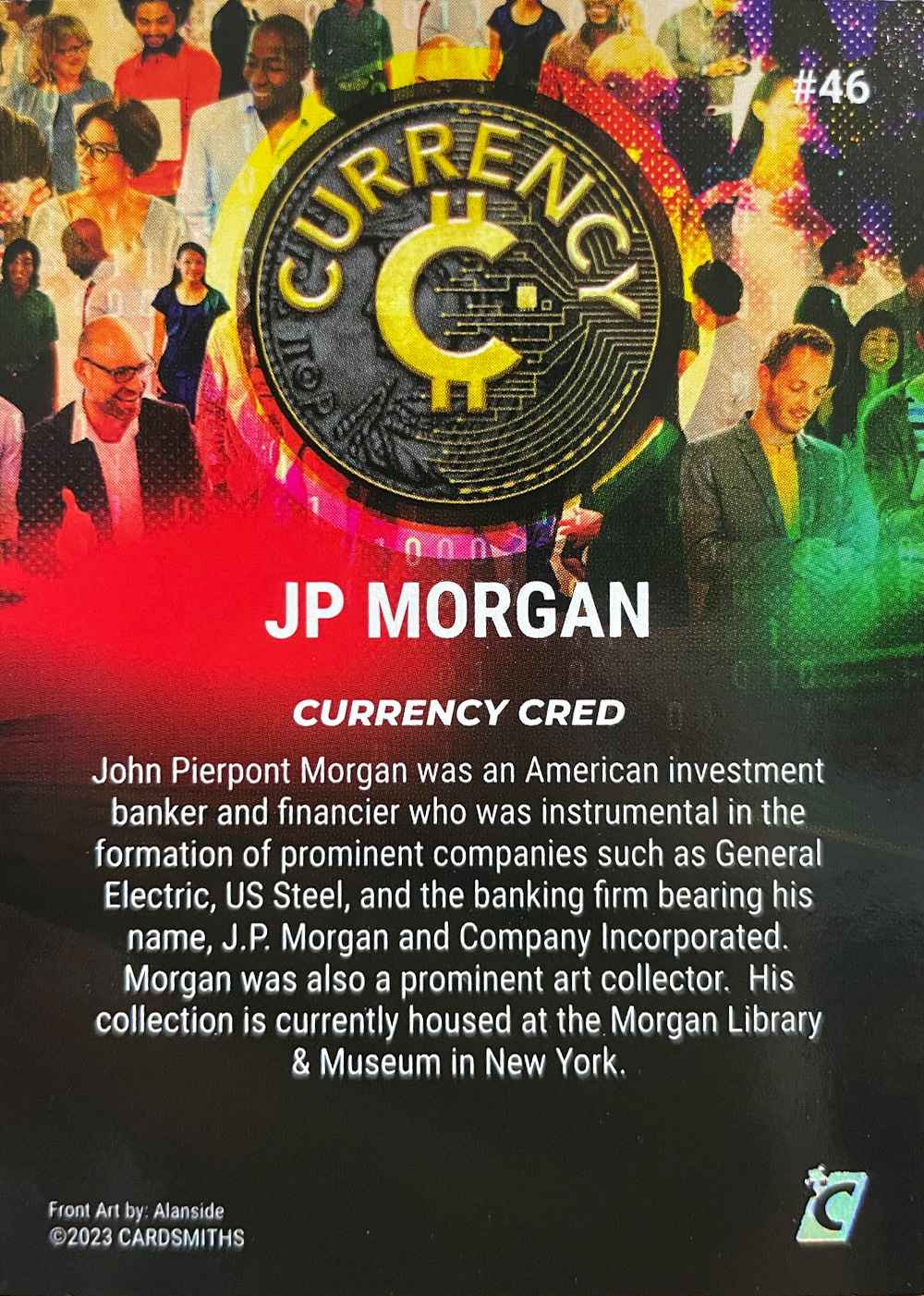 JP Morgan RC (Base) card back