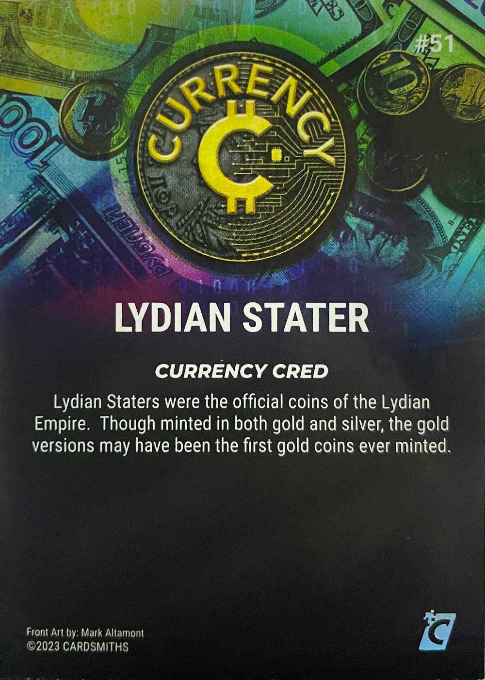 Lydian Stater (Base) card back