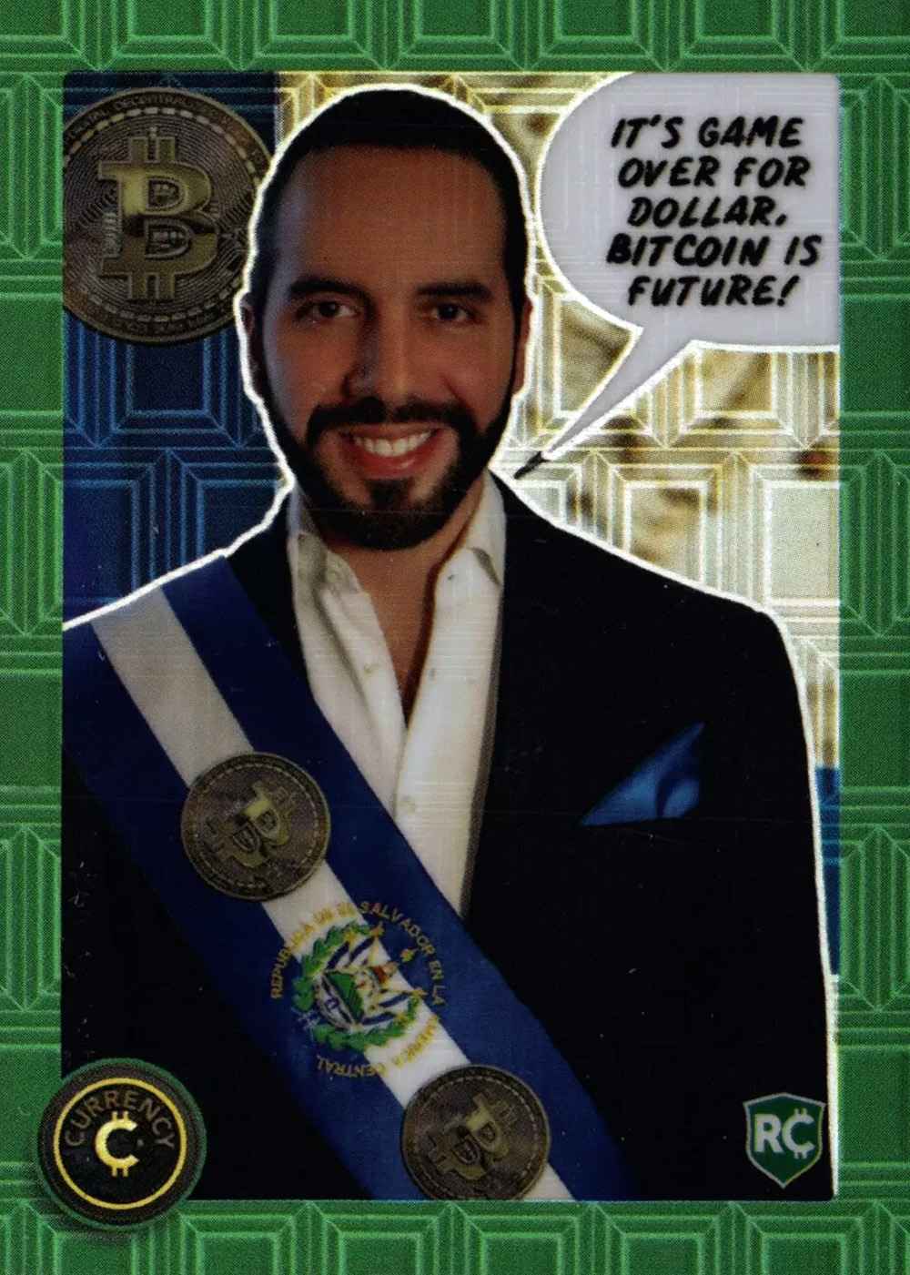 Nayib Bukele RC (Emerald) thumbnail