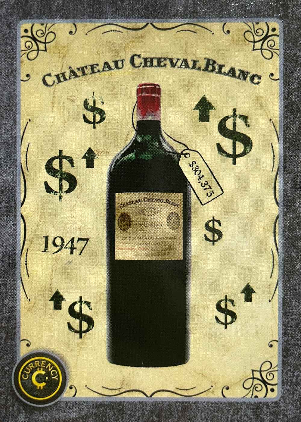1947 French Cheval-Blanc card front