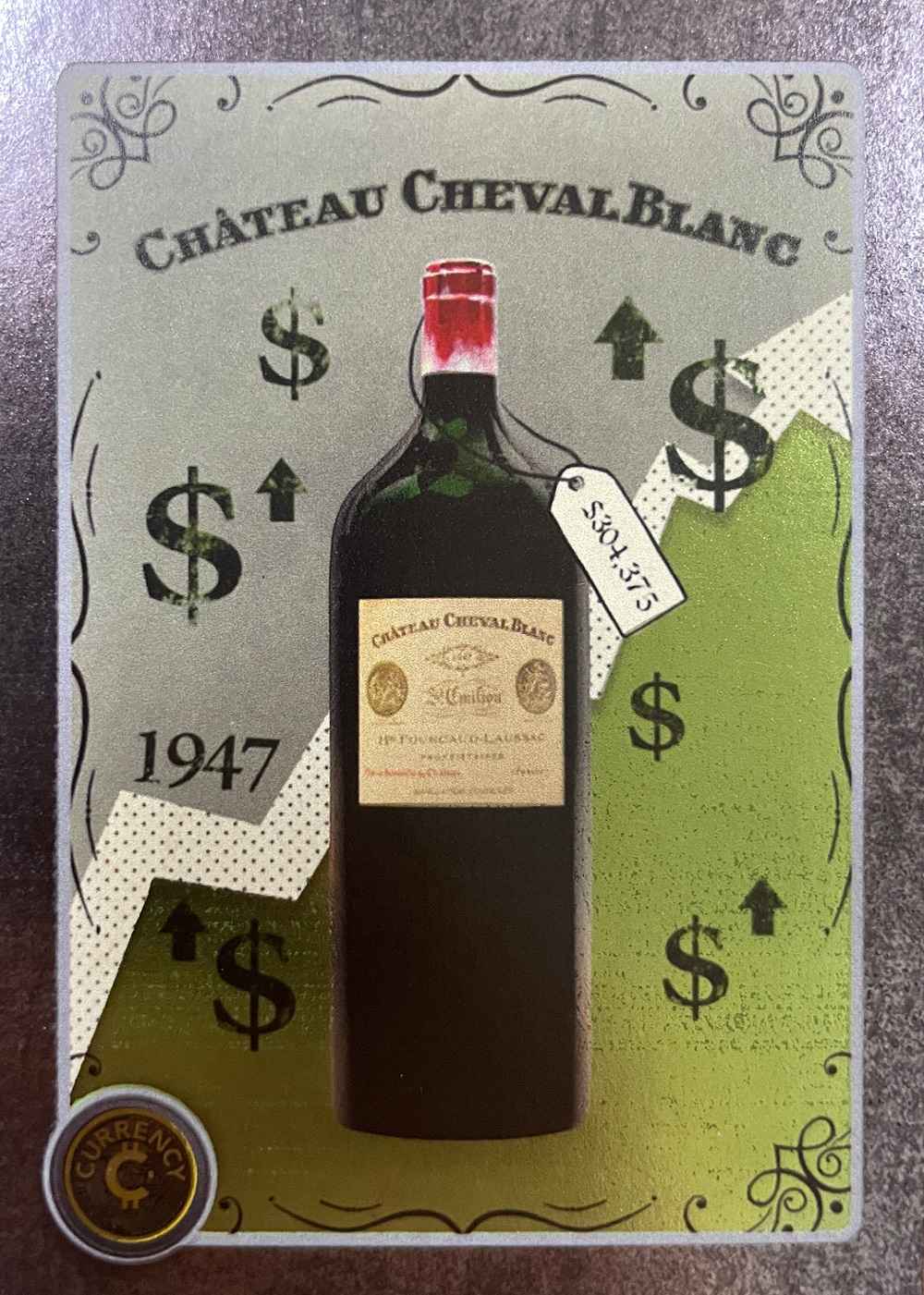 1947 French Cheval-Blanc (Iced Foil) thumbnail