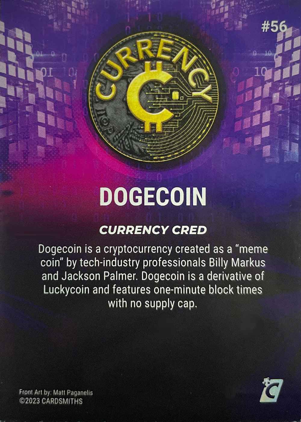 Dogecoin (Base) card back