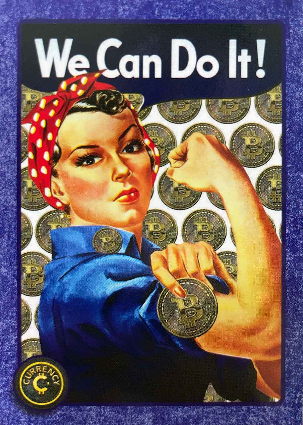 Rosie the Riveter card front