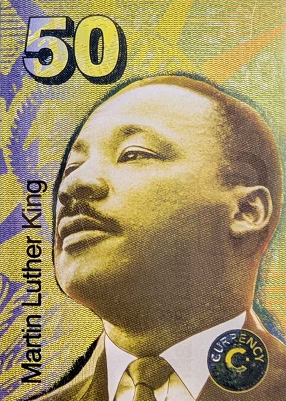 Martin Luther King (50) card front