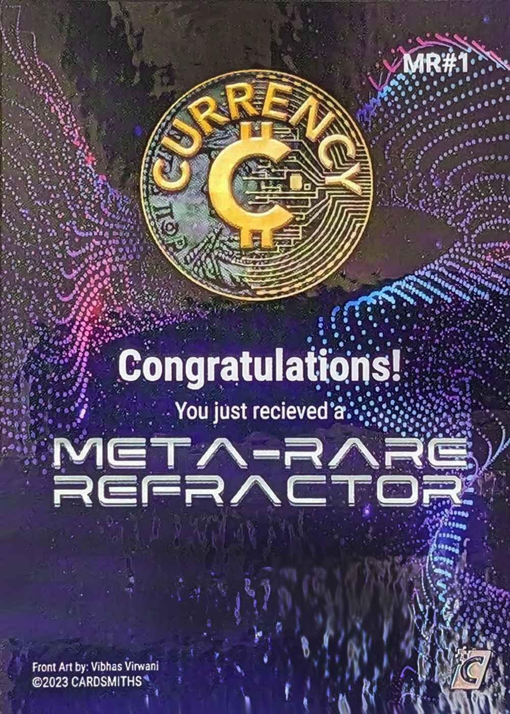 Bitcoin (Meta-Rare) card back