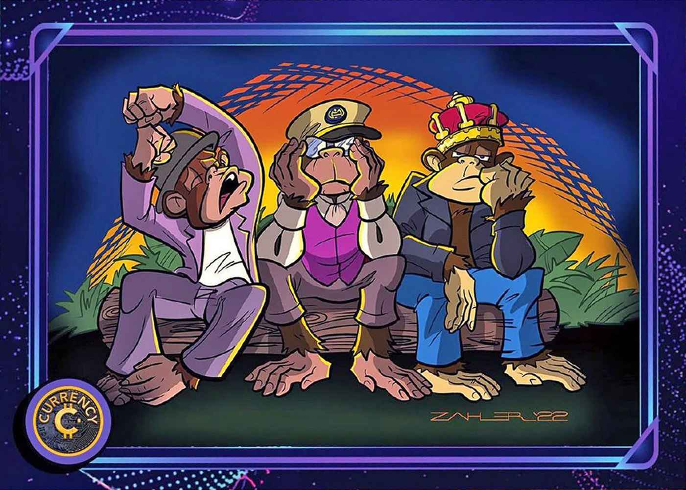 Bored Apes card front