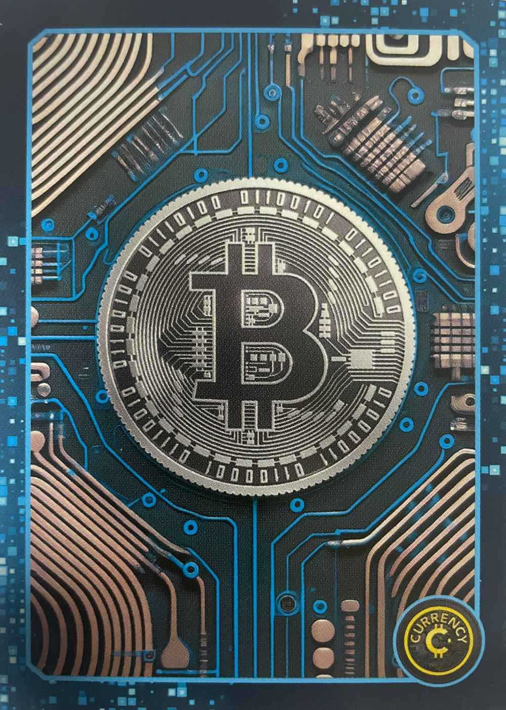 Bitcoin card front