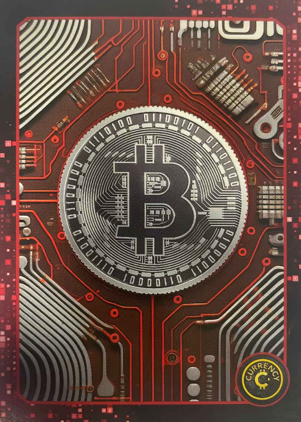 Bitcoin card front
