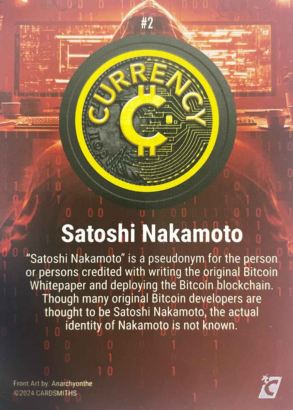 Satoshi Nakamoto (Base) card back