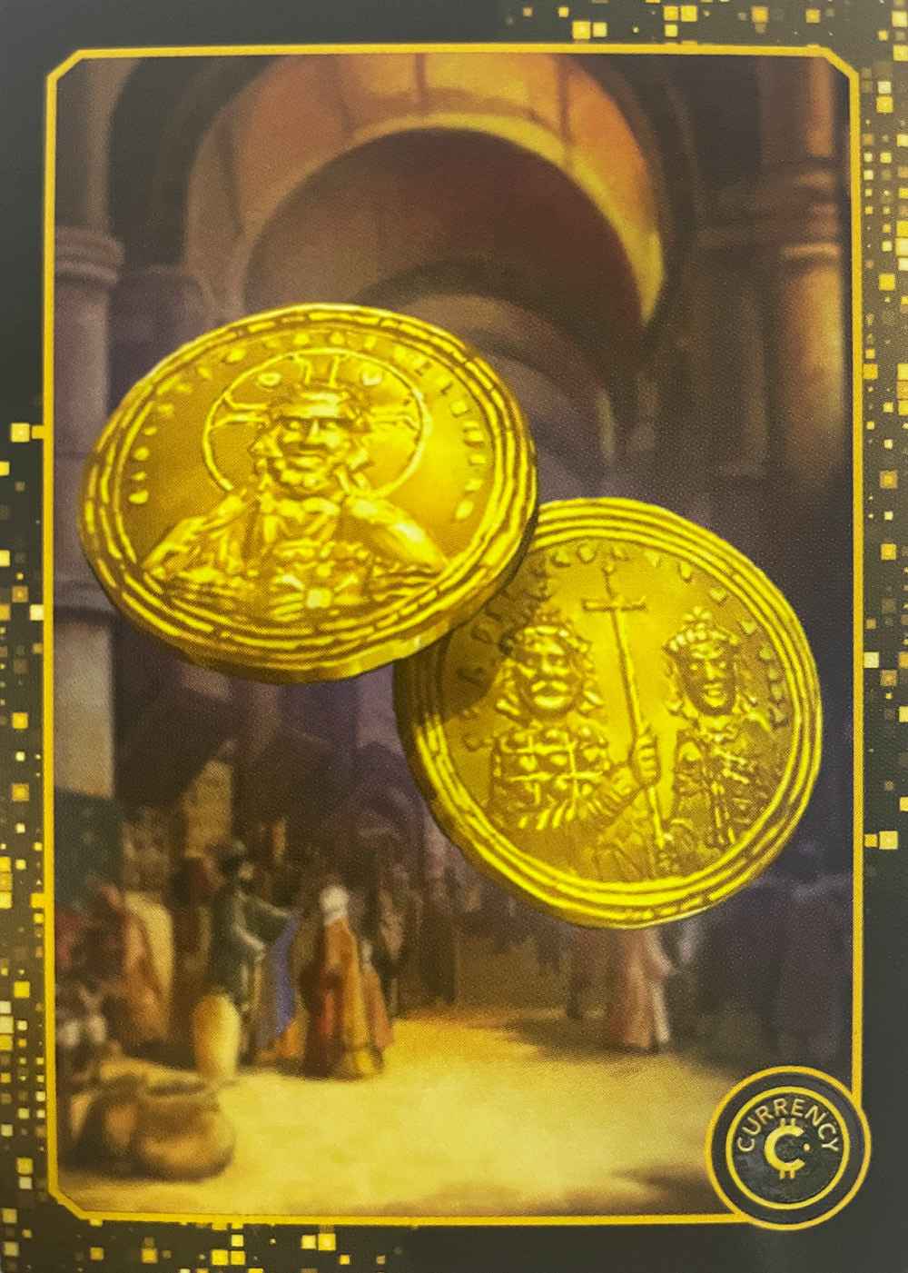 Nomisma Coin of Basil II card front