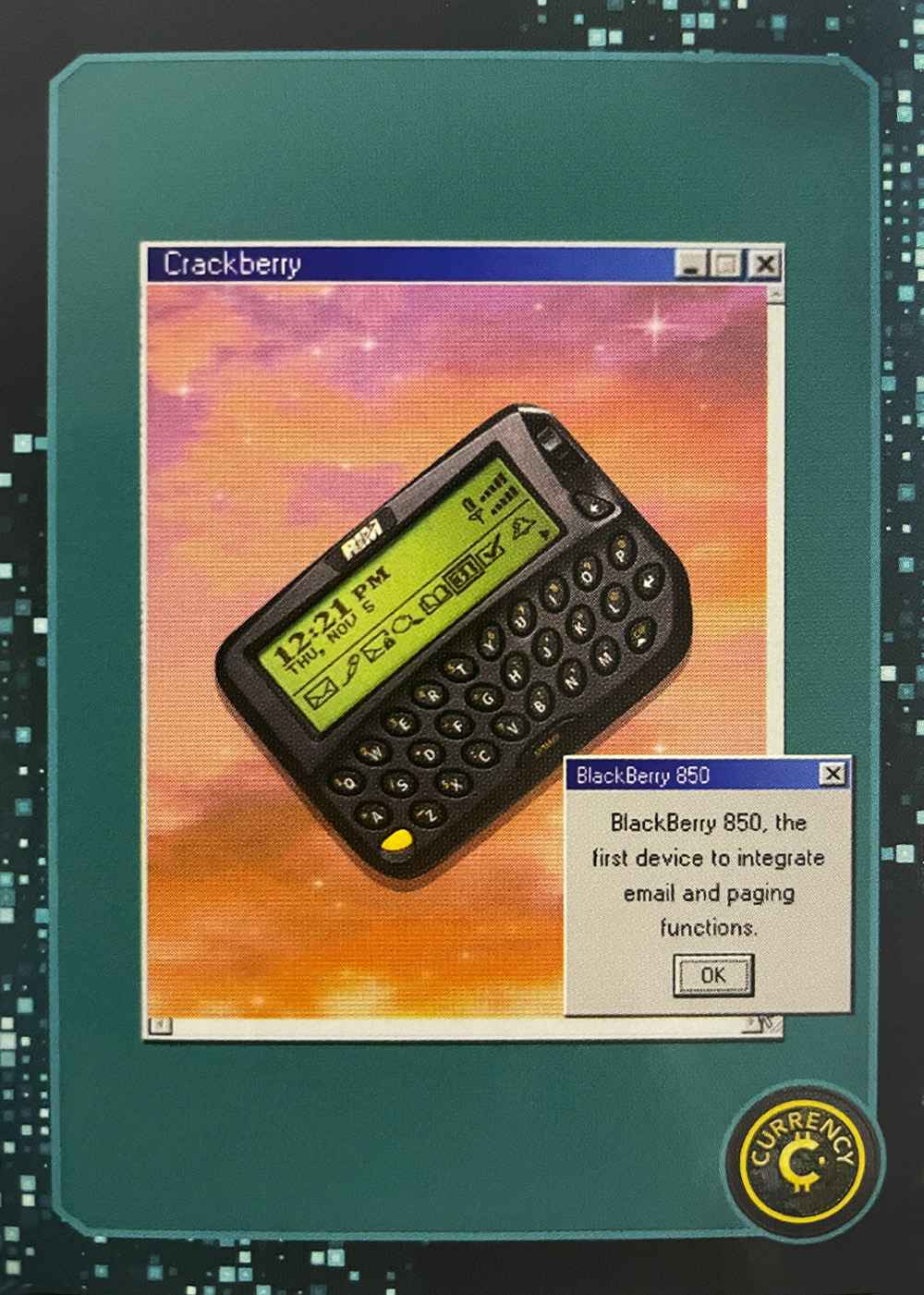 Crackberry card front