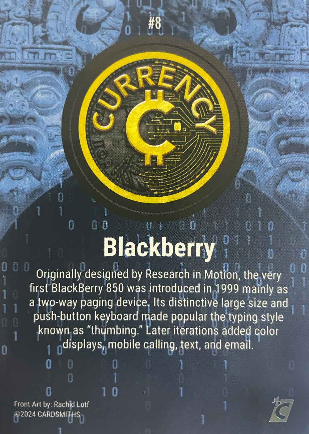 Blackberry (Base) card back