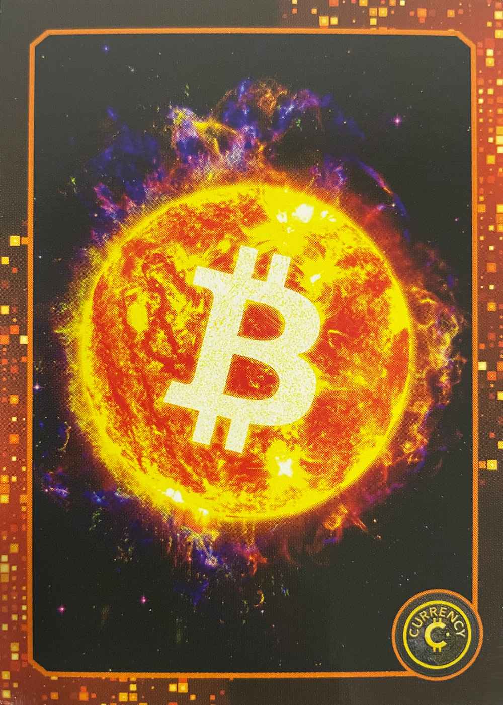 Bitcoin card front