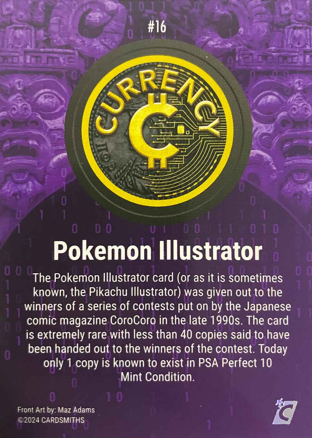 Pokemon Illustrator (Base) card back