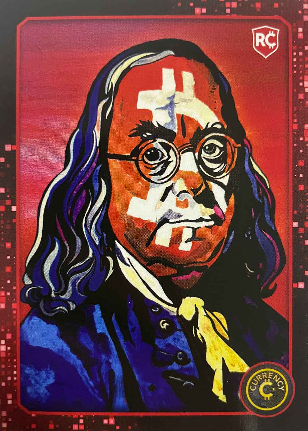 Benjamin Franklin card front