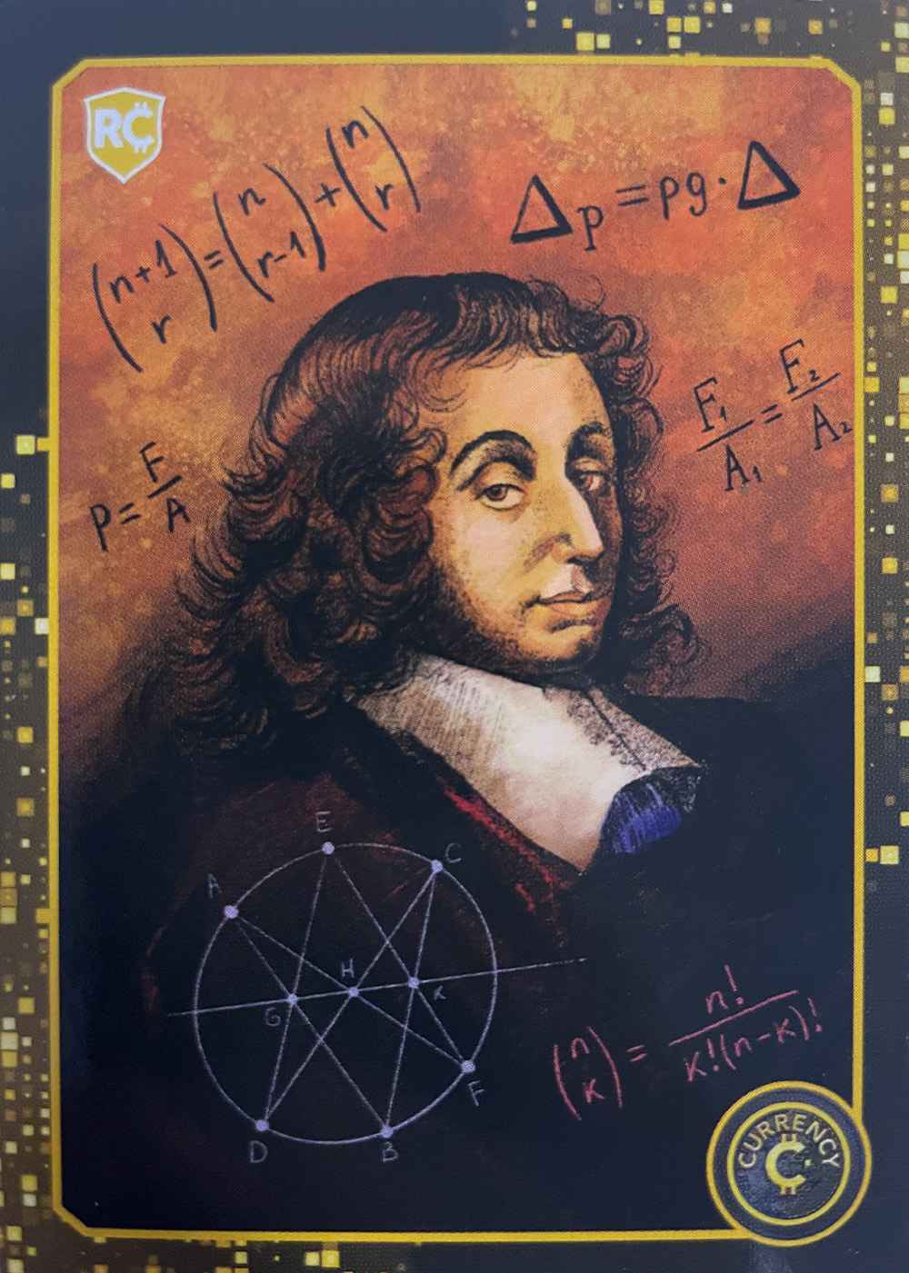 Blaise Pascal card front