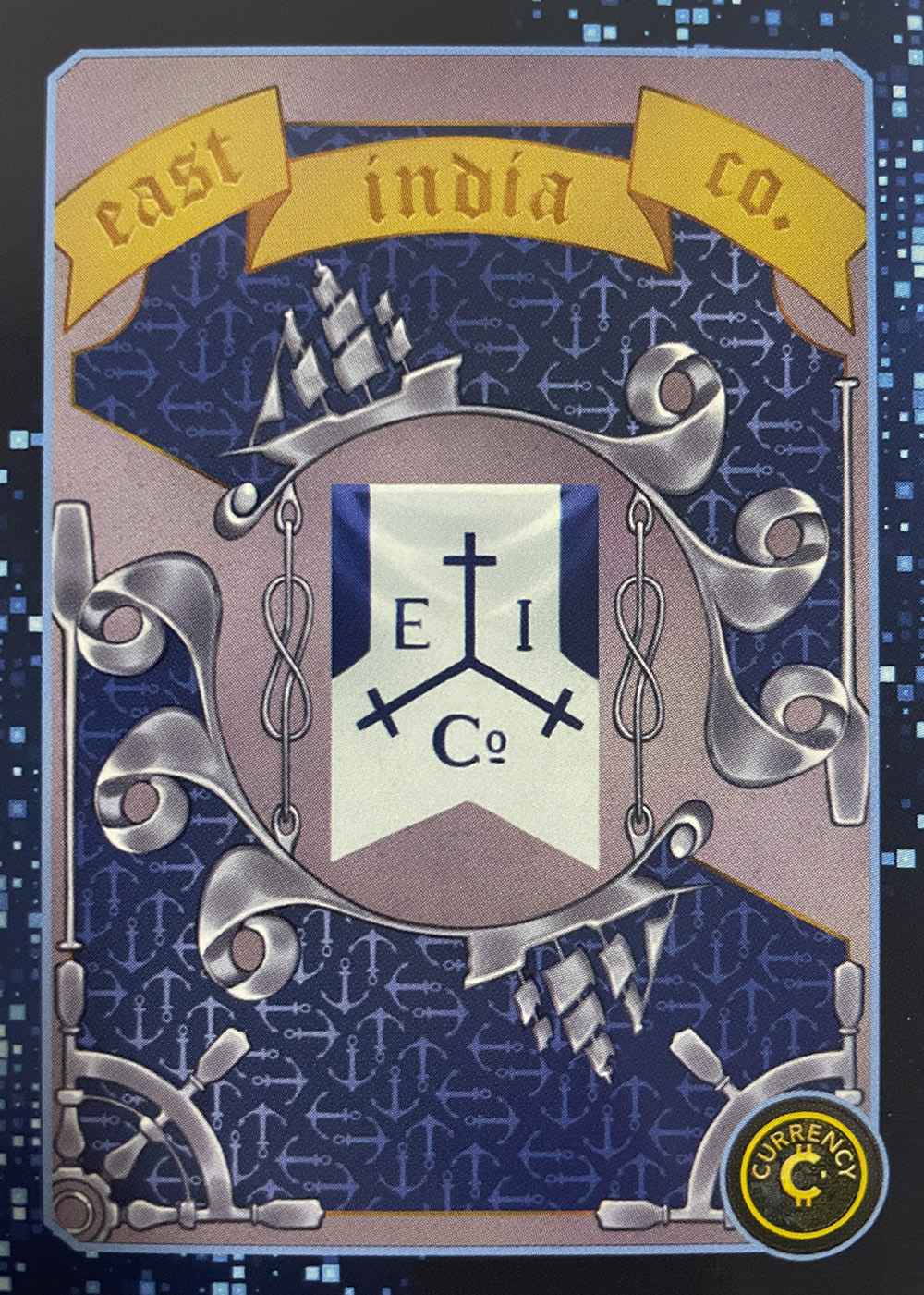 East India Company card front