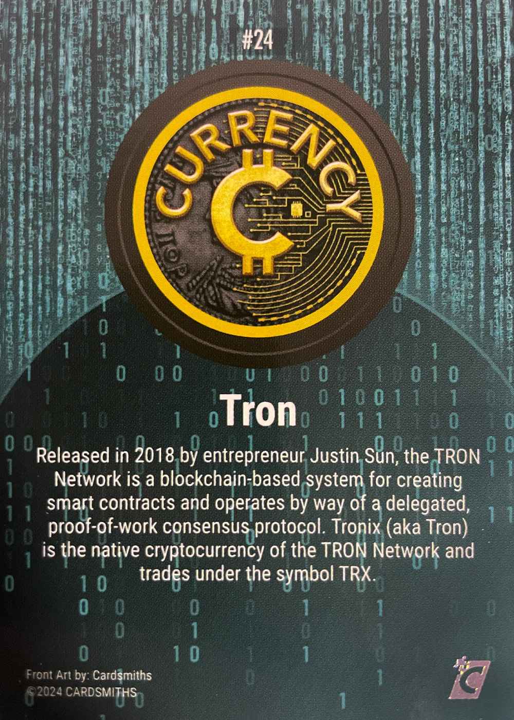 Tron (Base) card back
