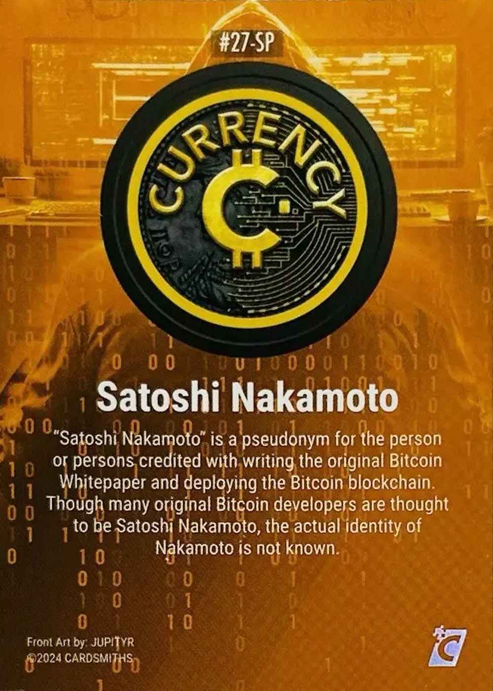Satoshi Nakamoto (Base) card back