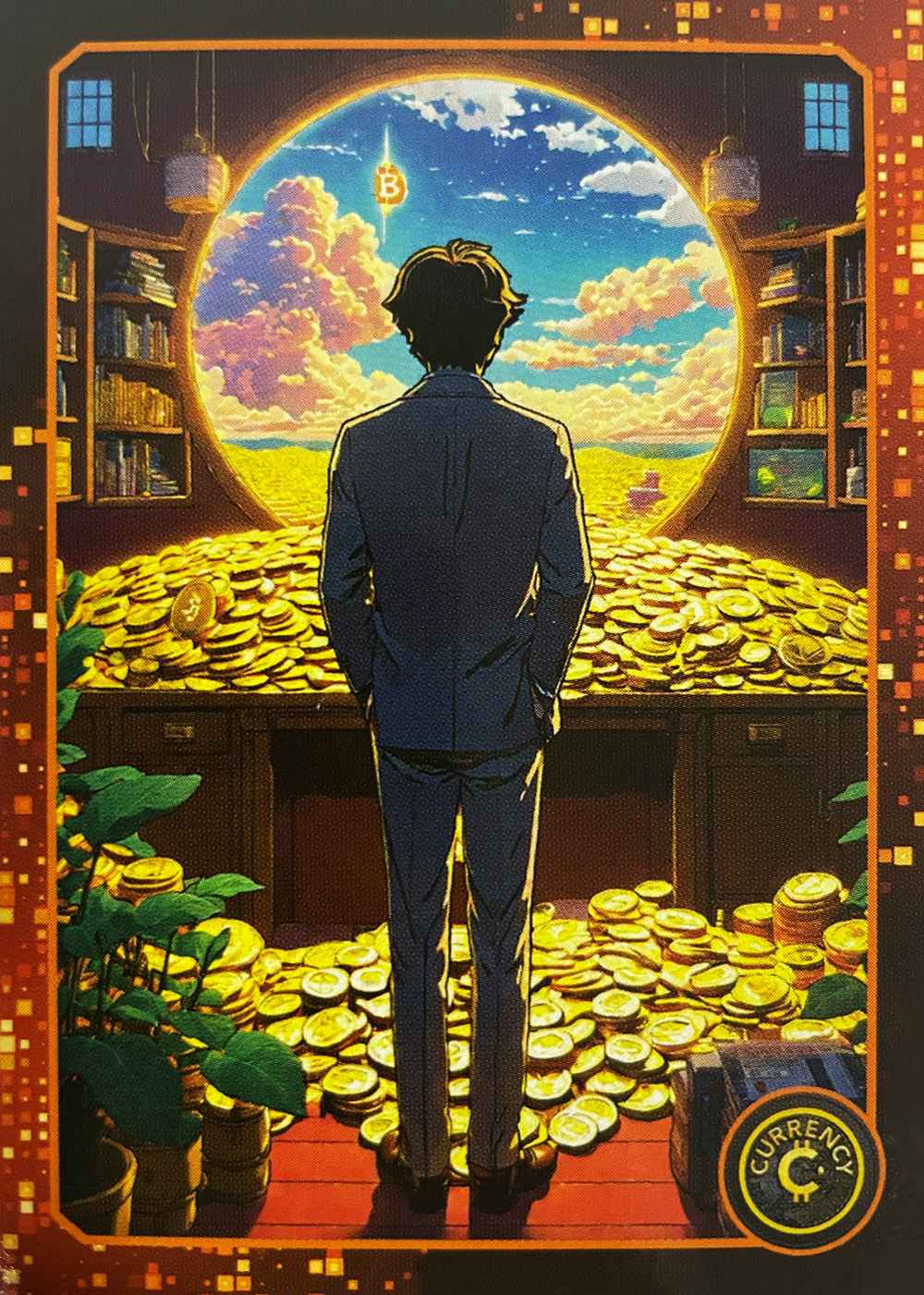 Satoshi Nakamoto card front