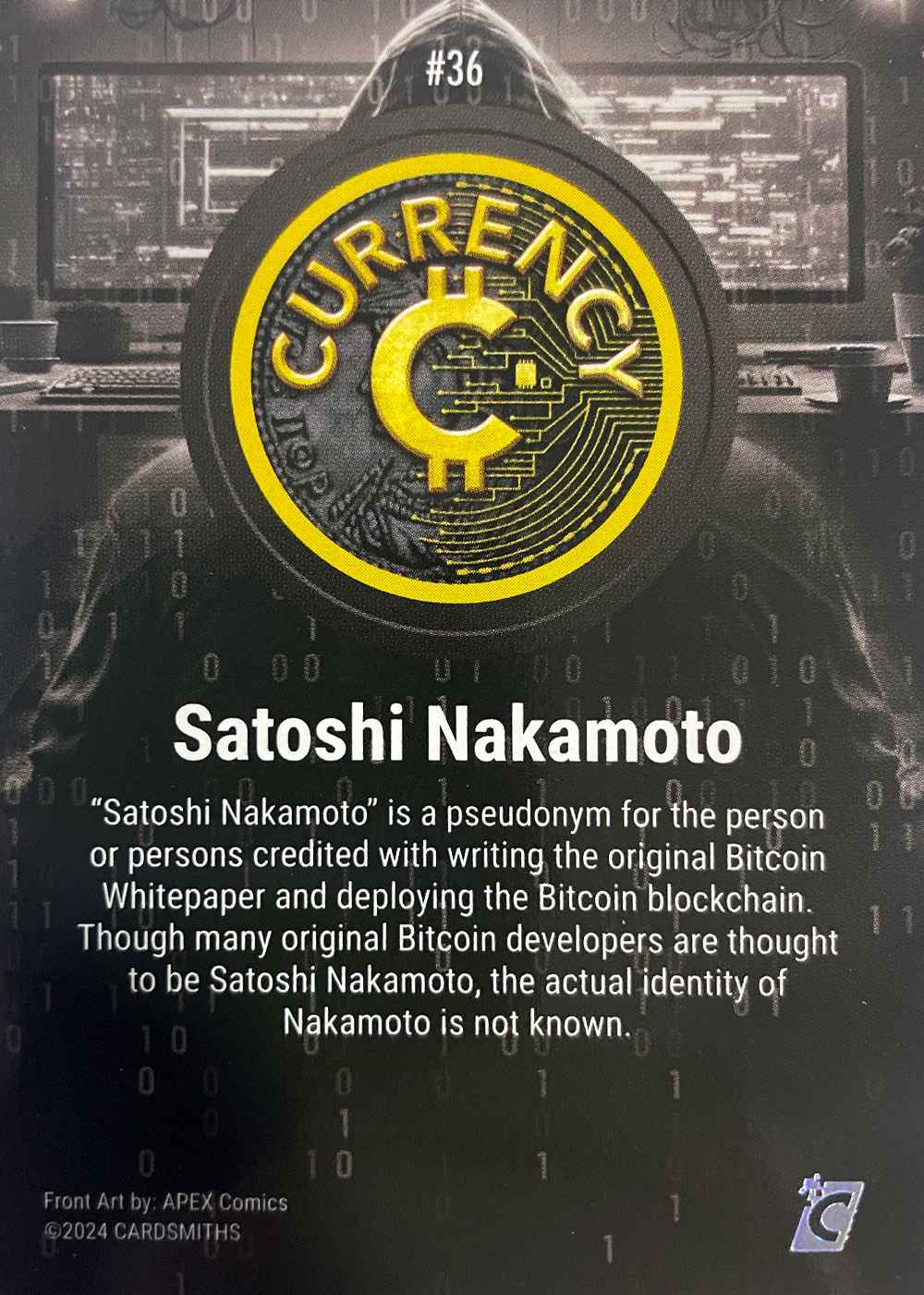 Satoshi Nakamoto (Base) card back